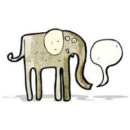 Cartoon Elephant N57