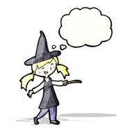 cartoon little witch N2