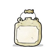 old clay bottle cartoon N2