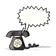 ringing telephone cartoon N2