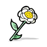 cartoon flower N91