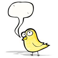 singing bird cartoon N4