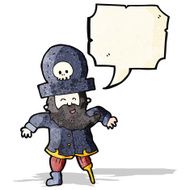 Cartoon Pirate Captain N20