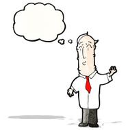 cartoon bald man N16