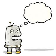 cartoon little robot N5