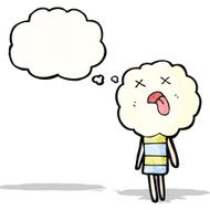 dead head cloud creature