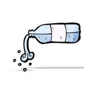 Pouring Water Cartoon N6