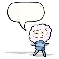 cute little cloud head monster N3