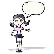 Cartoon Vampire Girl N13
