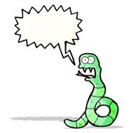 hissing snake cartoon N5