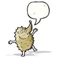 Funny Cartoon Hedgehog N2