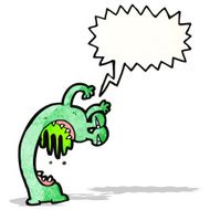 cartoon gross alien