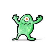 cartoon alien monster N15