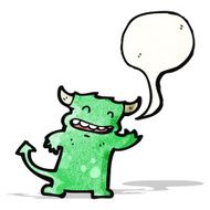 cartoon little devil N48
