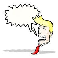 shouting boss cartoon N3