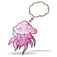 Cartoon Jellyfish N37