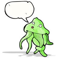 Cartoon Squid N17