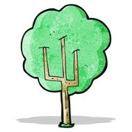 Cartoon Tree N112