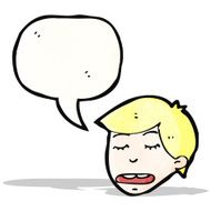 cartoon talking man N20
