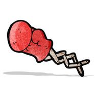 joke boxing glove cartoon N3