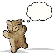 cartoon teddy bear N35
