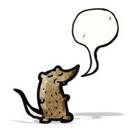 cute talking mouse cartoon N2