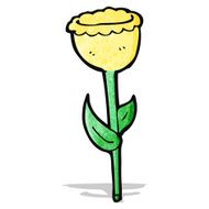 cartoon flower N94