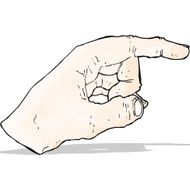 pointing hand symbol N3