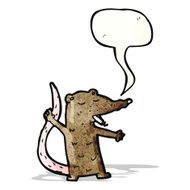 smoking rat cartoon N2