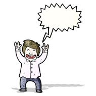 cartoon businessman celebrating N3
