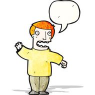 cartoon ginger man