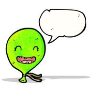talking balloon cartoon character N3