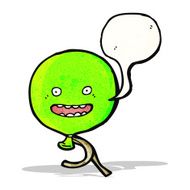 talking balloon cartoon character N4