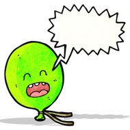 talking balloon cartoon character N5