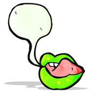 sey halloween lips cartoon N4