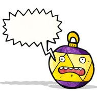 crazy shouting christmas decoration N2