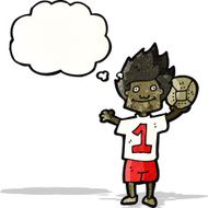 Cartoon Soccer Player N21