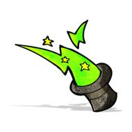 magician&#039;s top hat cartoon N2