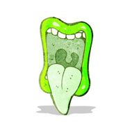 halloween monster mouth