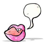 sexy cartoon lips N8