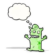 cartoon little alien N15