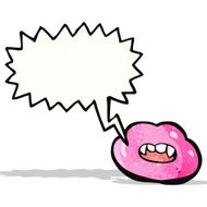 talking mouth symbol