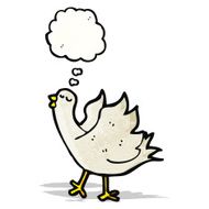 cartoon flapping bird N2