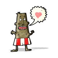 cartoon man in boxer shorts N6