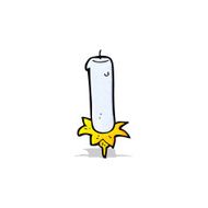 cartoon birthday cake candle N4