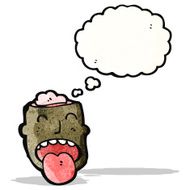 cartoon man with exposed brain N2