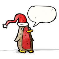cartoon robin with speech bubble N54