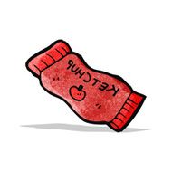 ketchup packet cartoon N2
