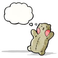 cartoon teddy bear N37