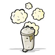 smelly old bin cartoon